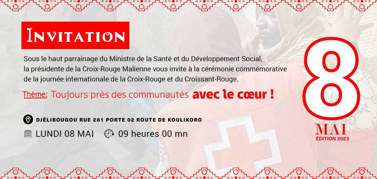 8 mai journée internationale de la Croix-Rouge